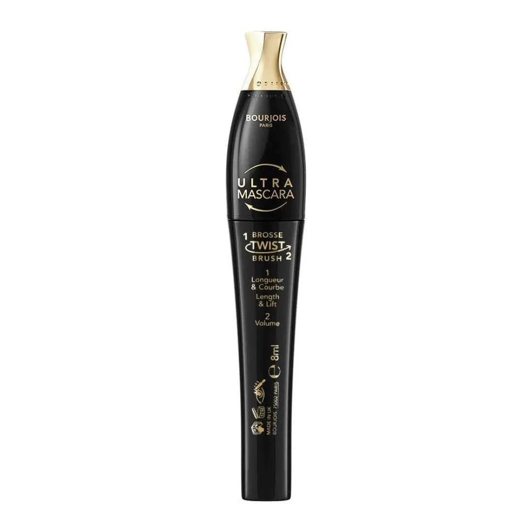 Bourjois Twist-Up Mascara The Volume 001 Ult Black & Twist Matic Kajal