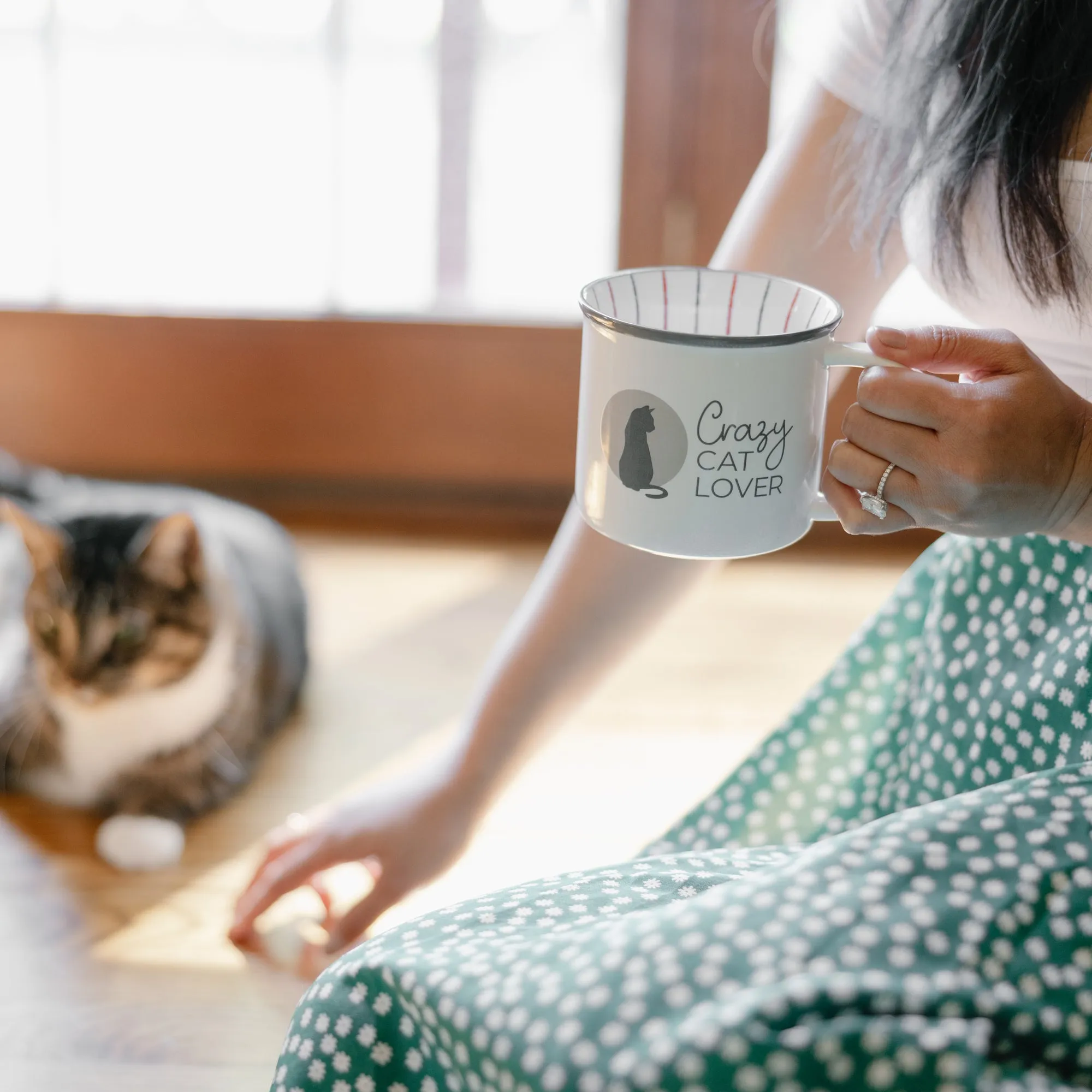Cat Lover 18 oz Mug