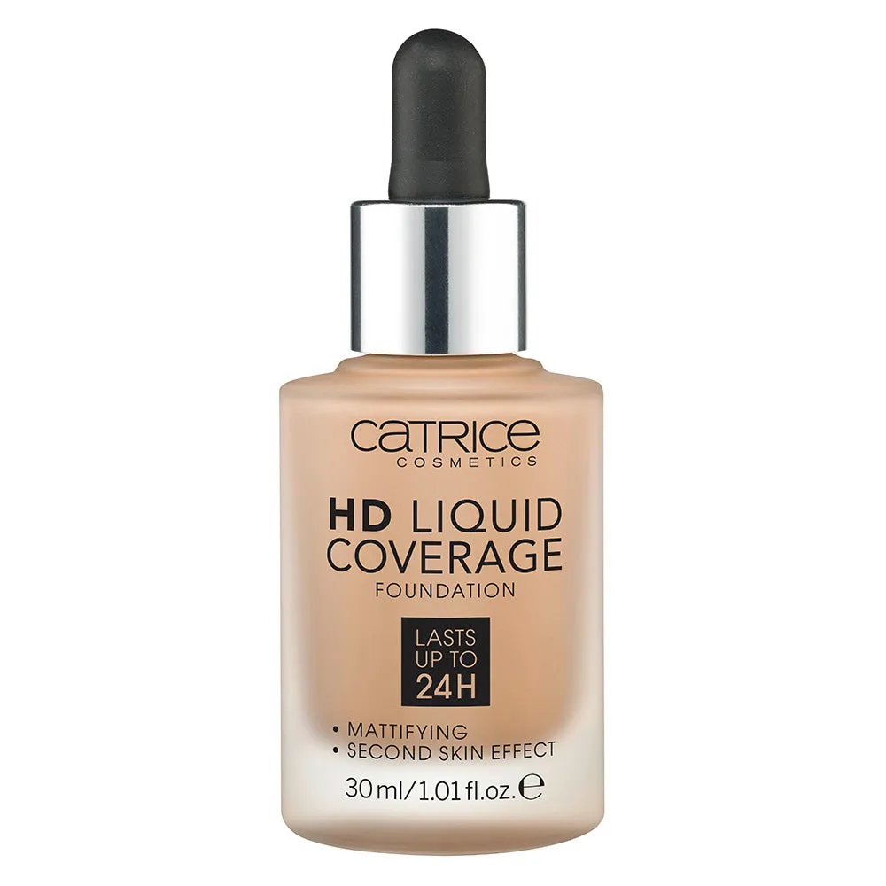 Catrice Hd Liquid Coverage Foundation | كاتريس كريم أساس بتغطية عالية
