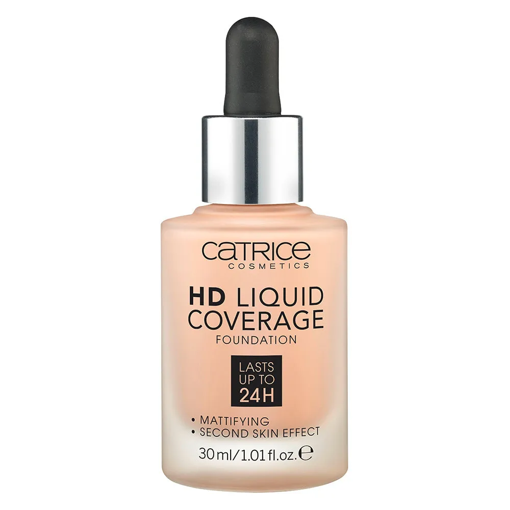 Catrice Hd Liquid Coverage Foundation | كاتريس كريم أساس بتغطية عالية