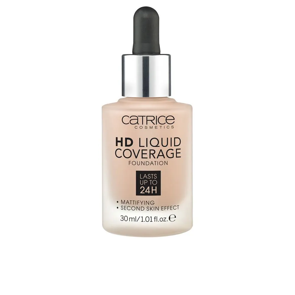 Catrice Hd Liquid Coverage Foundation | كاتريس كريم أساس بتغطية عالية