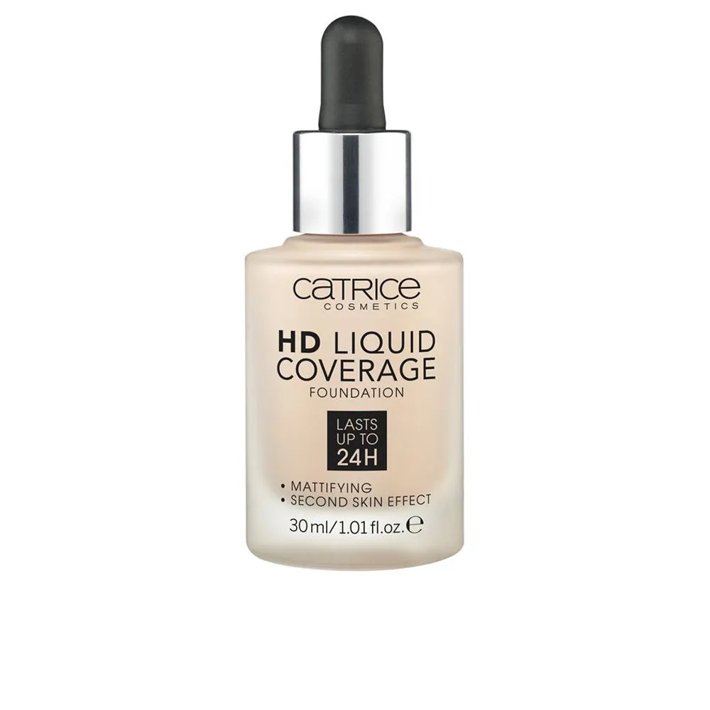 Catrice Hd Liquid Coverage Foundation | كاتريس كريم أساس بتغطية عالية