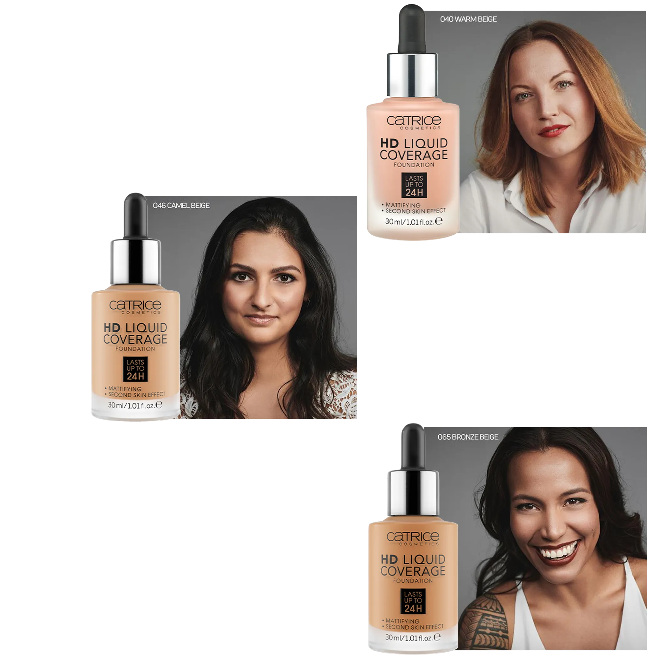 Catrice Hd Liquid Coverage Foundation | كاتريس كريم أساس بتغطية عالية