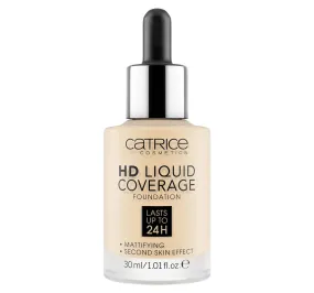 Catrice Hd Liquid Coverage Foundation | كاتريس كريم أساس بتغطية عالية