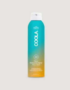 Coola Clear Sunscreen Spray SPF30 - Pina Colada