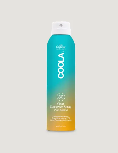 Coola Clear Sunscreen Spray SPF30 - Pina Colada