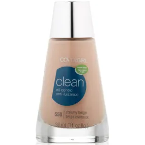 COVERGIRL - Clean Oil Control Liquid Makeup Creamy Beige - 1 fl. oz. (30 ml)