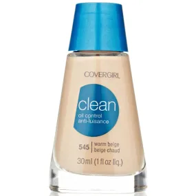 COVERGIRL - Clean Oil Control Liquid Makeup Warm Beige - 1 fl. oz. (30 ml)