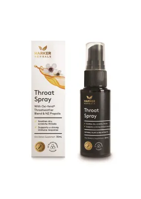 Harker Herbals Throat Propolis Spray 30ml