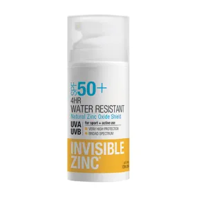 Invisible Zinc 4HR Resistant SPF50  100G