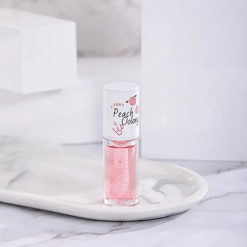 Kawaii Peach Lip Oil: Hydrating Lip Serum for Plump Lips