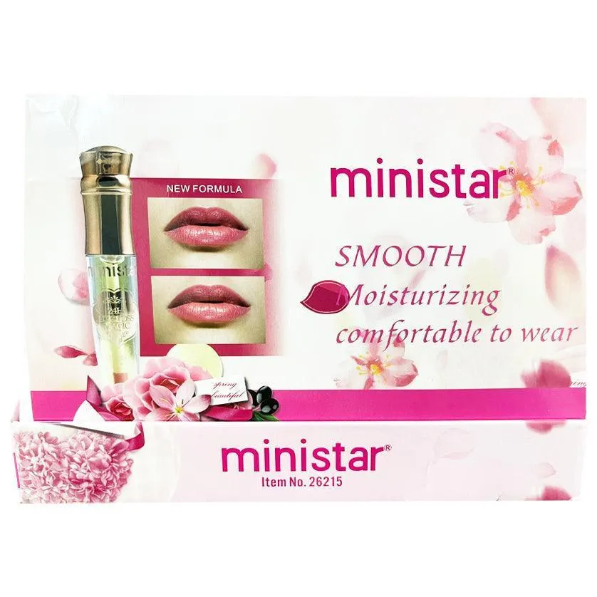 Ministar 24h Lipgloss Magic Comfortable To Wear - 8ml x 2 Pcs