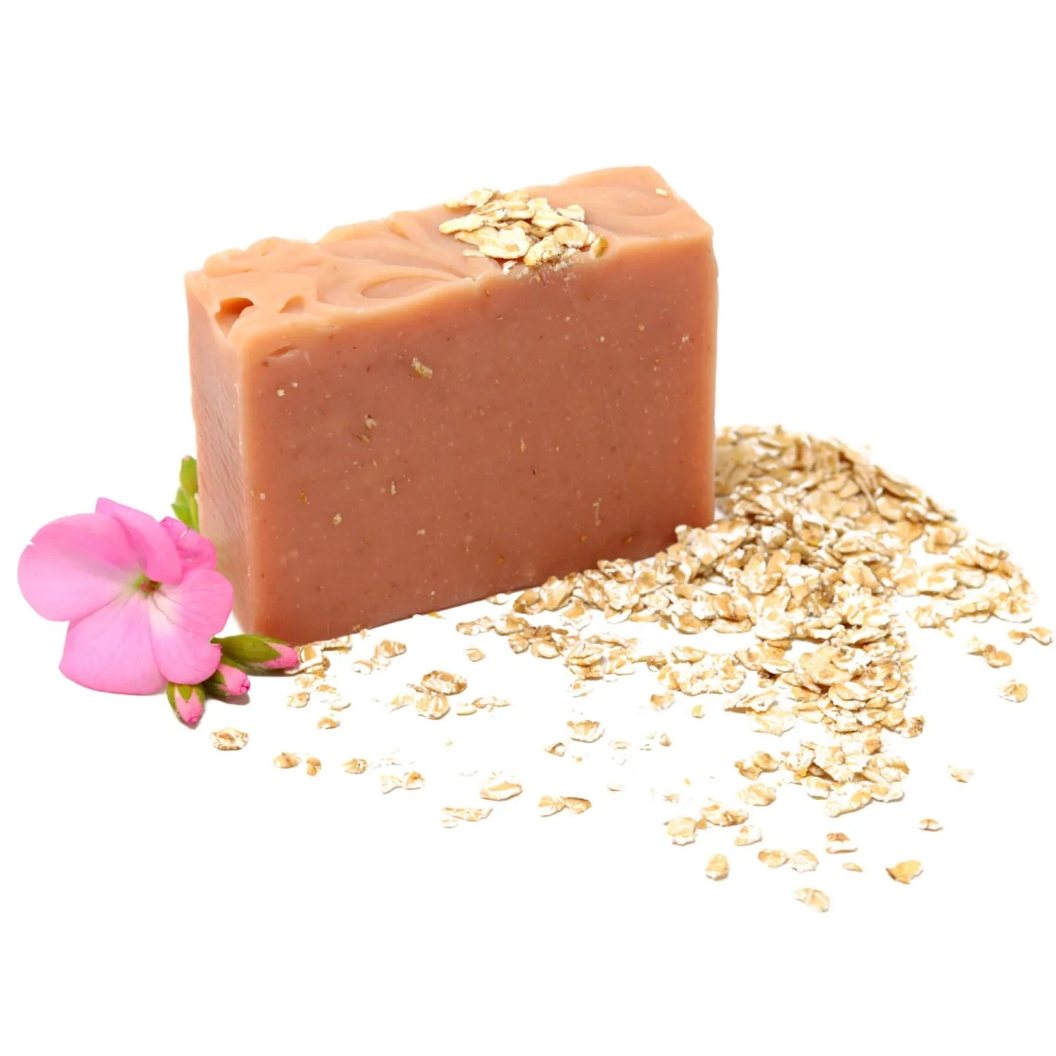 The Donegal Natural Soap Company Rose Geranium & Irish Oats Soap