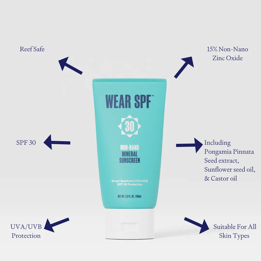 Wear SPF Non-Nano Mineral Sunscreen